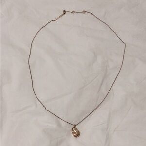 Michael Kors Gold Pendant Necklace